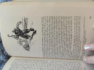 Libro antiguo del Quijote