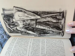 Libro antiguo del Quijote