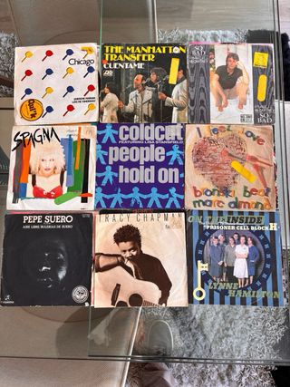 Lote 150 singles 70s/80s Pop/Rock Internacional