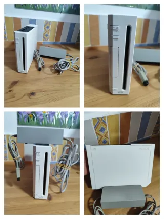 Nintendo Wii Blanca + Cable Alimentación