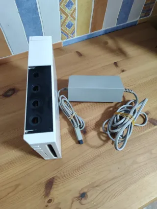 Nintendo Wii Blanca + Cable Alimentación