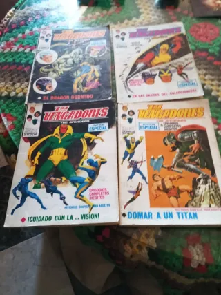 Lote comics antiguos vertice