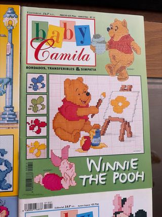 Revistas Disney punto de cruz