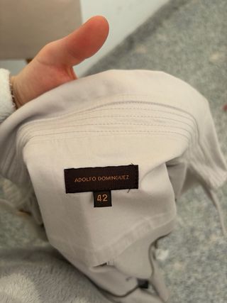 Cazadora Adolfo Dominguez Beige