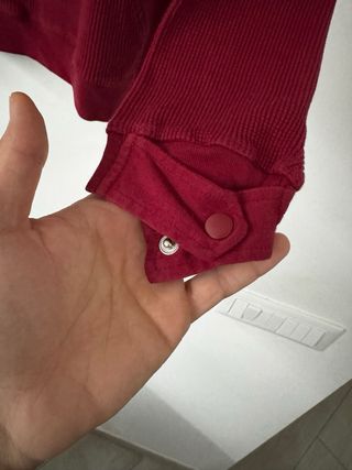 Felpa Diesel rossa con stampa