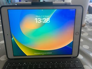 iPad 7ª Gen 32GB Oro Rosa + Funda + Pencil