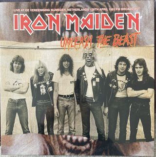 Iron Maiden LP - Unleash The Beast vinyl