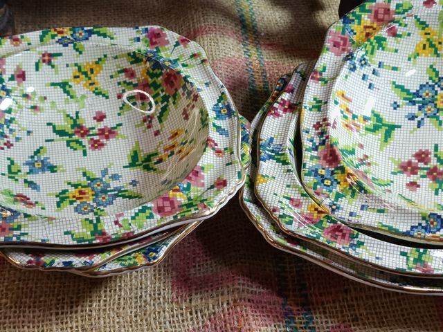 Royal Winton Queen Anne Ensaladas Vintage