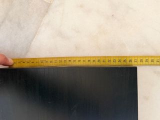 Estanterías flotantes Ikea madera y negro