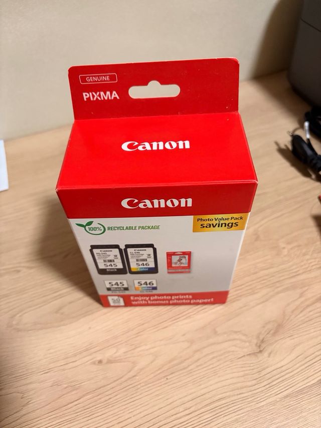 Pack Ahorro Cartuchos Canon 545 y 546