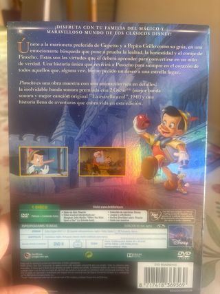 DVD Pinocho Disney Clásicos 2