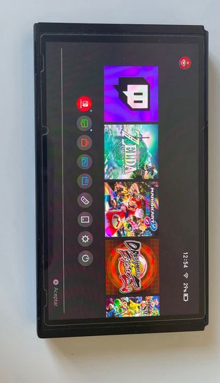 Pantalla Nintendo Switch OLED Negra