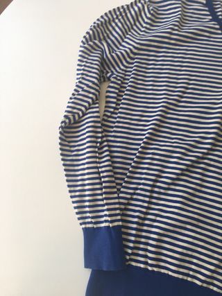 Jersey Massimo Dutti Rayas Azul y Blanco