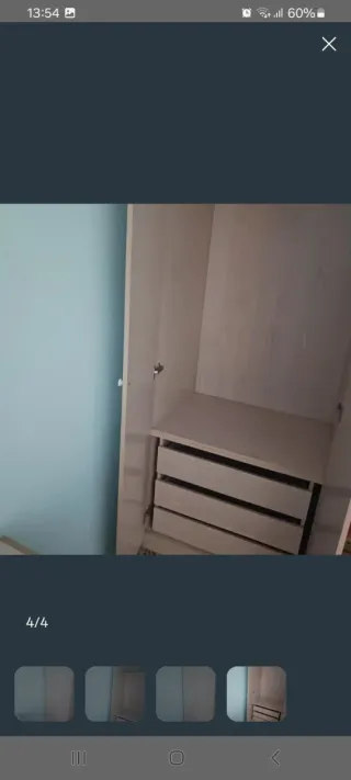 Armario 2 puertas madera