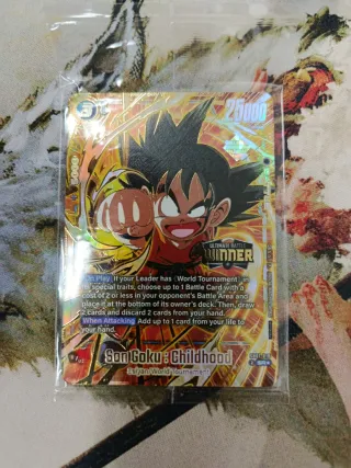 Dragón ball fusion world son Goku
