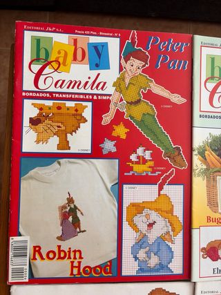 Revistas Disney punto de cruz