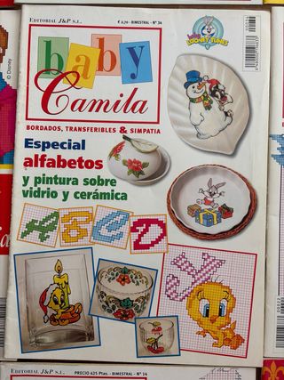 Revistas Disney punto de cruz