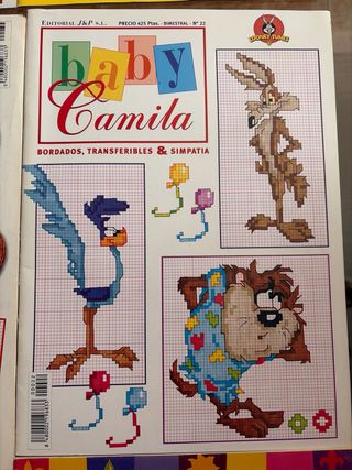 Revistas Disney punto de cruz