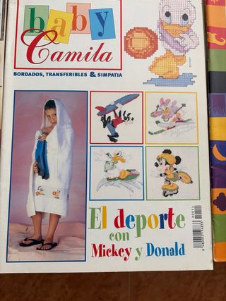Revistas Disney punto de cruz