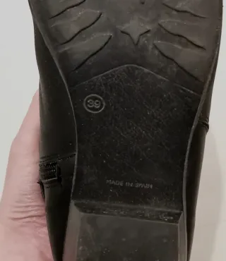 Botines Piel Talla 39