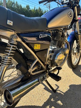 Yamaha SR250 2002 con 22.500 kilometros e ITV