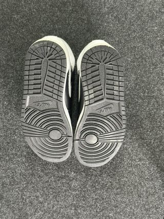 Nike Jordan 1 Mid 44.5 Bianco Nero Grigio