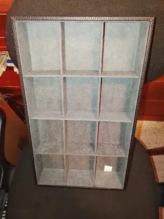 Corbatero organizador de 12 compartimentos