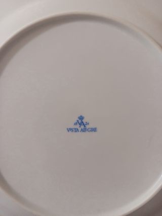 Vajilla Vista Alegre Porcelana Flores Azules