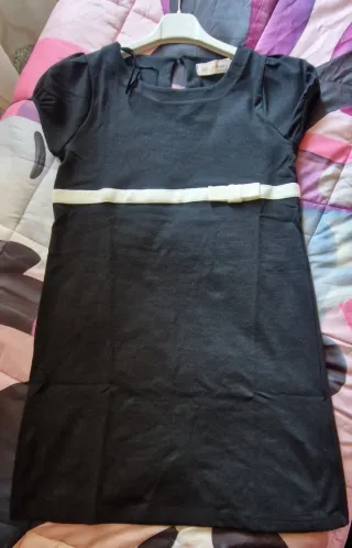 Vestito Zara donna nero bianco con fiocco