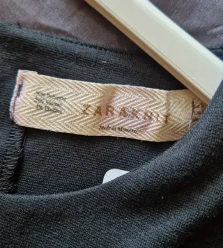 Vestito Zara donna nero bianco con fiocco