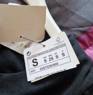 Vestito Zara donna nero bianco con fiocco