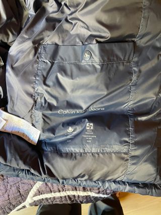 Plumífero Calvin Klein Jeans Azul Oscuro