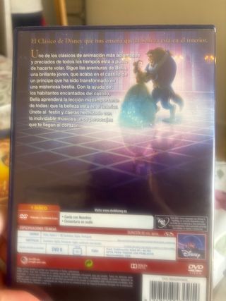 DVD La Bella y la Bestia (Español)