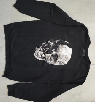Sudadera Zara Hombre Calavera