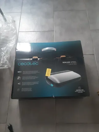 Envasadora Cecotec 120W Acero Inoxidable
