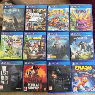 Lote 12 Juegos PS4 (No separo)