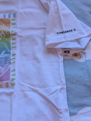 Camiseta Converse Niña Talla L (12-13 años)