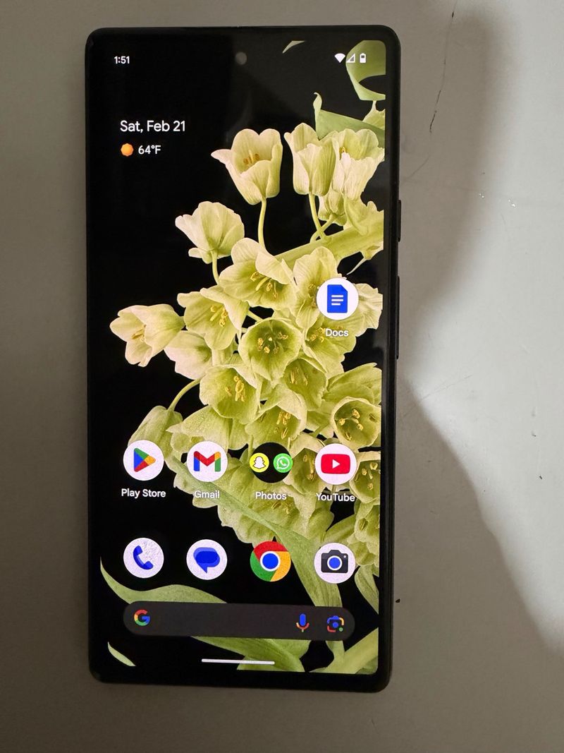 Google Pixel 6 Negro