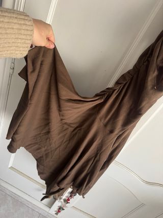Vestido Zara Boho Marrón