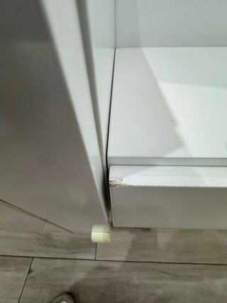 Mueble de entrada blanco