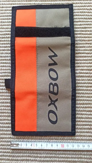 Cartera Oxbow naranja y gris