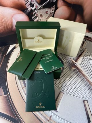 Caja Rolex Explorer