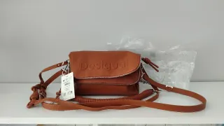 Bolso bandolera Desigual marrón