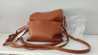 Bolso bandolera Desigual marrón