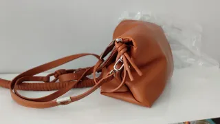 Bolso bandolera Desigual marrón