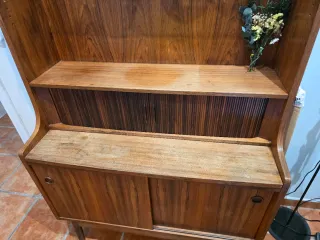 Mueble escritorio de madera maciza de palo de rosa