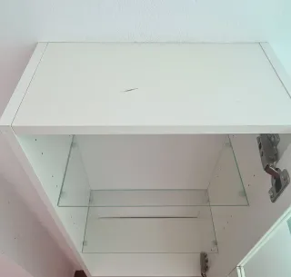 Vitrina Estantería IKEA Blanca