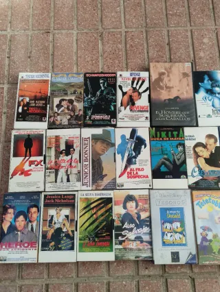 Lote Películas VHS Variadas