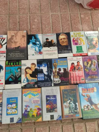 Lote Películas VHS Variadas