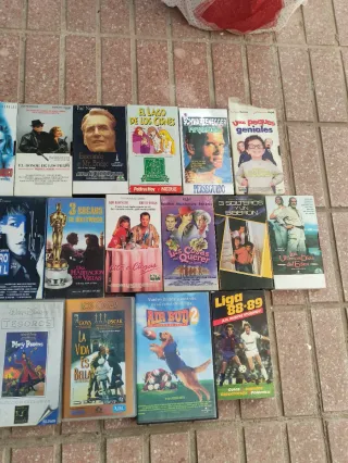 Lote Películas VHS Variadas